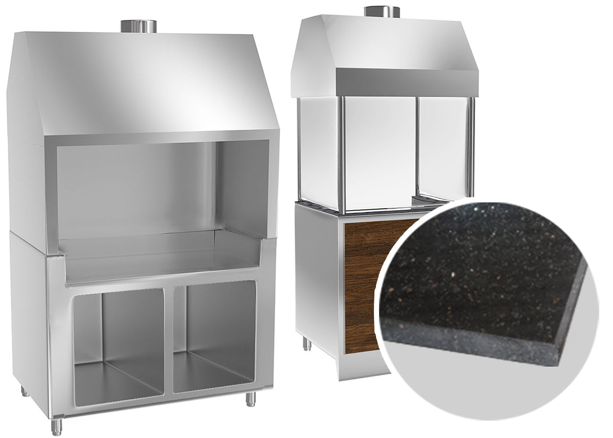 Неутрални елементи - Черен гранит