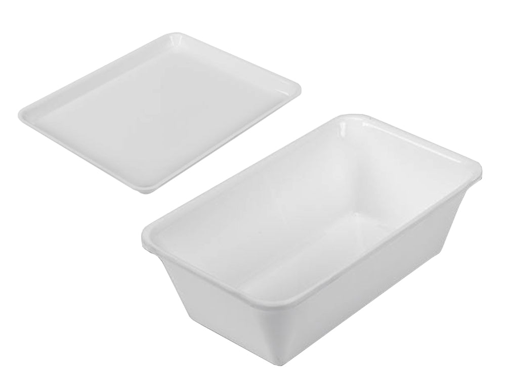 Съдове за презентация бяло