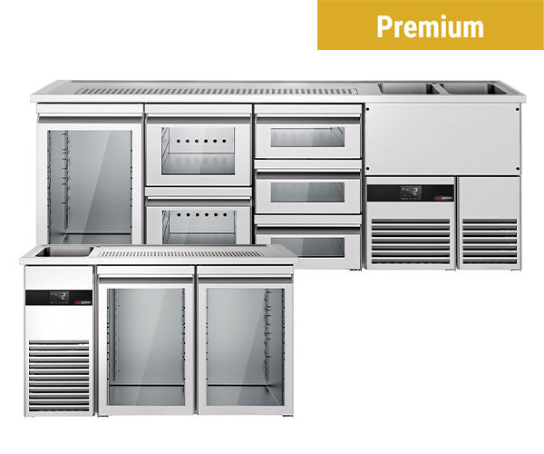 Рафт/бар за бира BF стъкло