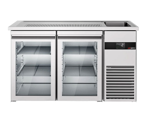 Рафт/бар за бира BF стъкло - 1,5 m