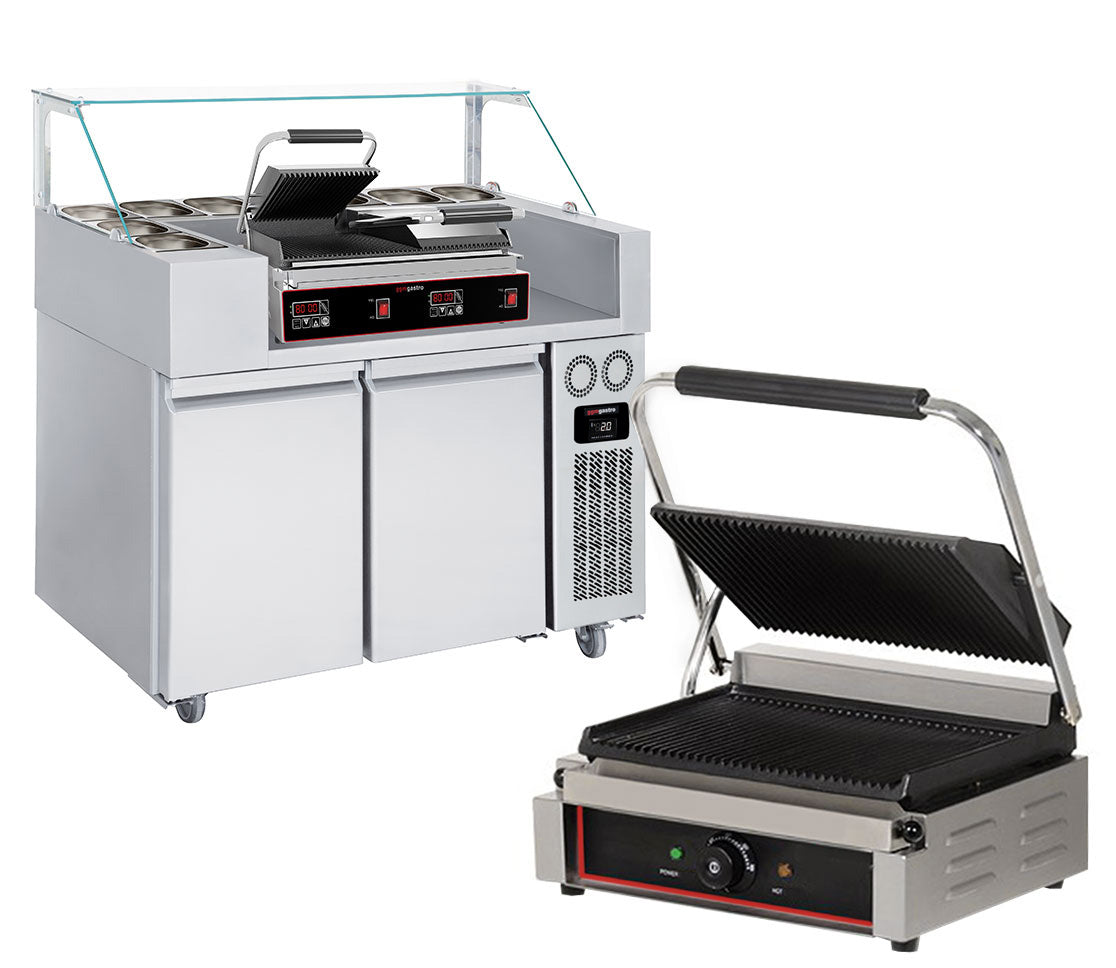 Подготвителни станции с контактни грилове