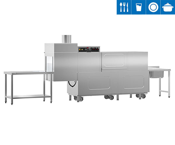 Съдомиялни машини за транспортиране на кошници