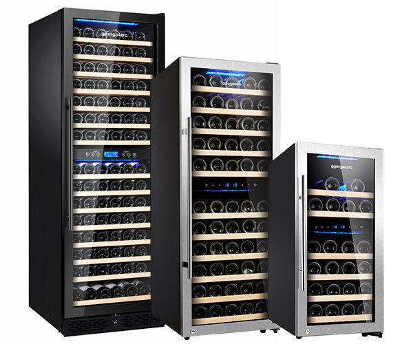 Охладители за вино ERM - с 2 климатични зони