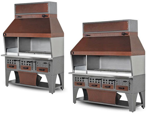 Скара на дървени въглища