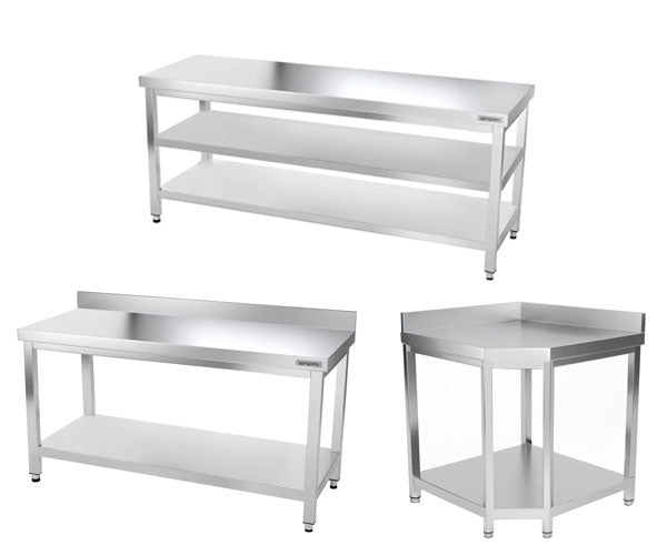 Работни маси от неръждаема стомана