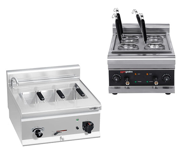 Електрическа и газова печка за паста