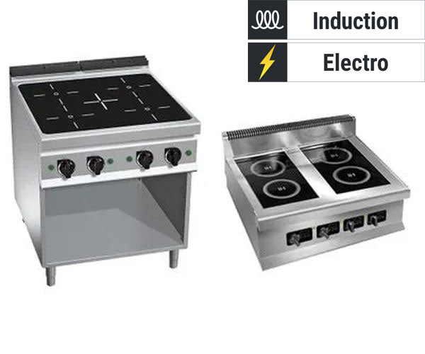 Инфрачервени/индукционни готварски печки