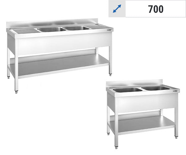 Мивки 2 мивки 700 център