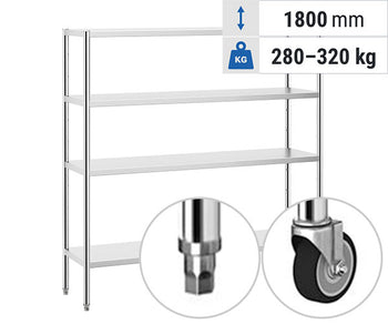 Стелаж от неръждаема стомана ERP