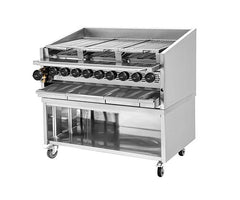 Барбекюта на дървени въглища, газ и електричество