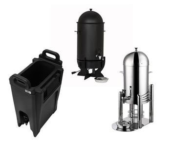 Диспенсър за горещи напитки и термос