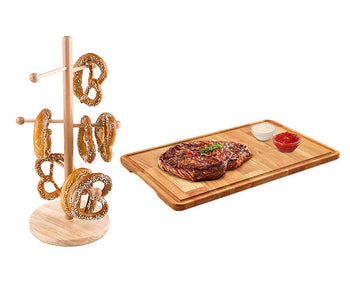 Подноси за сервиране, кошници и стойки