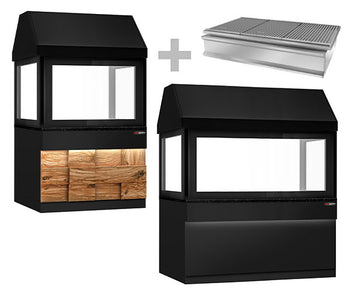 Скара на дървени въглища cамостоятелна 