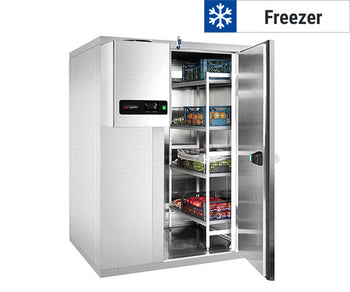 Фризерни стаи от неръждаема стомана (минусови) с вкл. агрегат