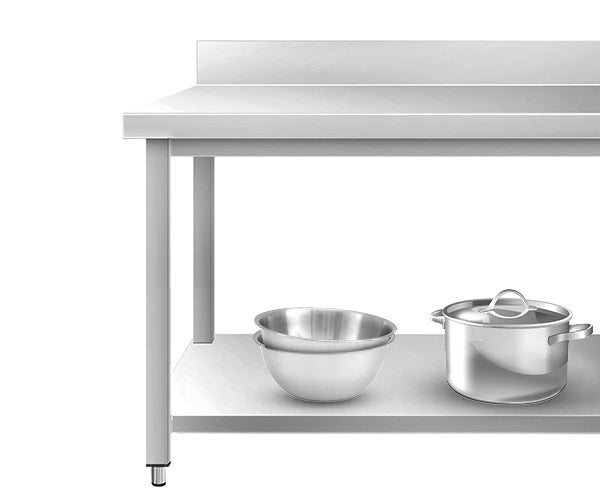 Работни маси 800 с долен рафт