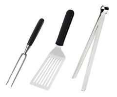 Клещи, вилици за месо и шпатули