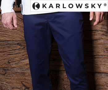 KARLOWSKY | Мъжки панталони в тъмносин цвят