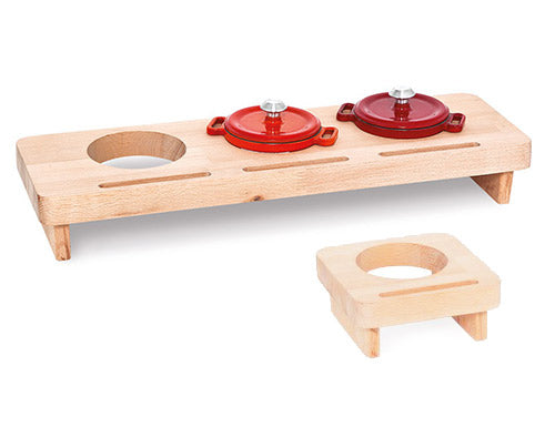 Дървена стойка за тенджери - Ø 100 мм