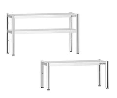 Горни рафтове - неръждаема стомана