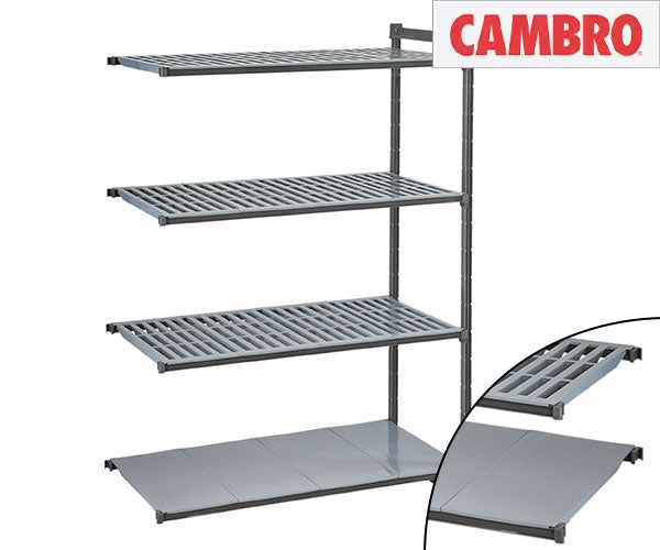 Допълнителен рафт - 610 мм - с прорези и затворен