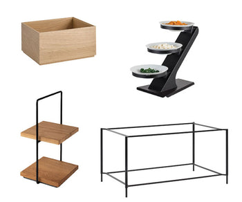 Етажерки и щандове за бюфет