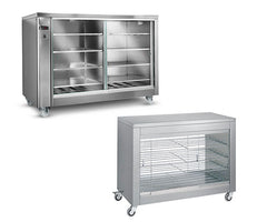 Горещи шкафове със стъклени врати