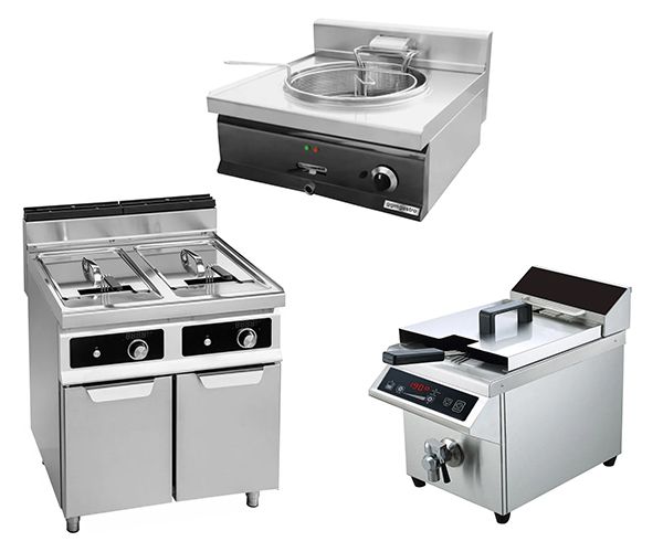 Електрически и газови фритюрници