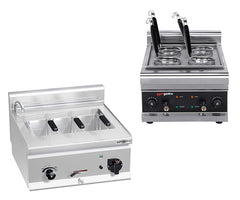 Електрическа и газова печка за паста