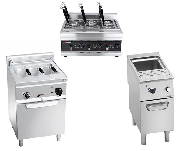 Електрическа и газова печка за паста