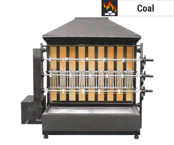 Скара за пиле на дървени въглища