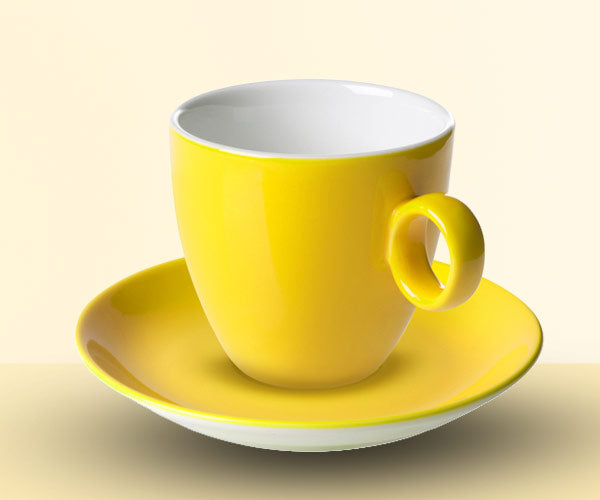 Кафе- и чинийки Жълто