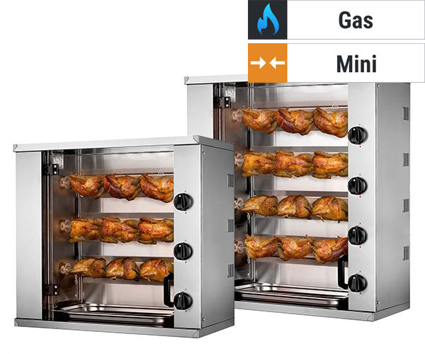 Мини пилешки скара на газ