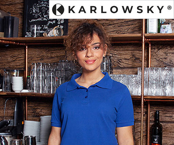 Поло риза синя