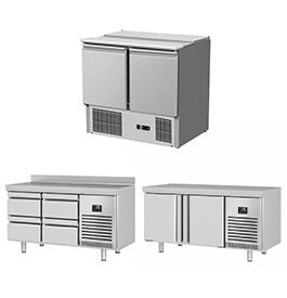 Салатиери и охлаждащи маси