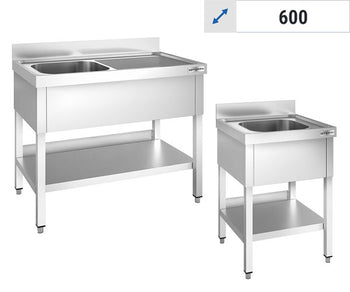Мивки 1 мивка с дълбочина 600