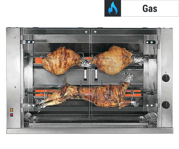 Скара на газ за сукалче и прасе