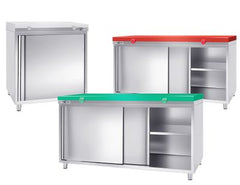 ШКАФ WORKBENCH 800 - дълбочина - Работен шкаф 800 с дъска за рязане