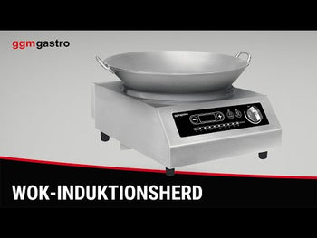 Индукционен уок котлон - 3,5 kW - Ø460mm - вкл. уок тиган