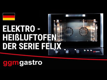 Конвектомат електрически - Механично управление - 4x GN 1/1 или 600x400mm - Неръждаема стомана - с директно впръскване