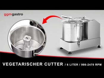 Вегетариански кутер - 12l - 1,8kW - 230V - 1100-2800rpm