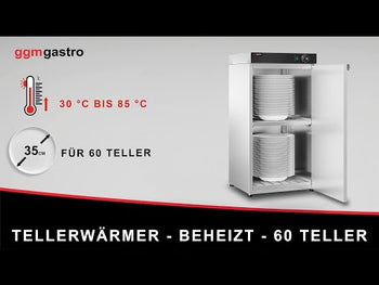 Топъл шкаф за чинии - 750W - до 60 чинии