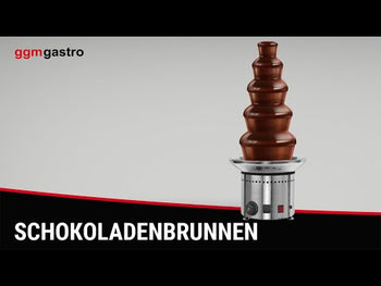 Професионален Шоколадов фонтан - 6 нива - 300W - Капацитет: 8kg - Височина: 840mm