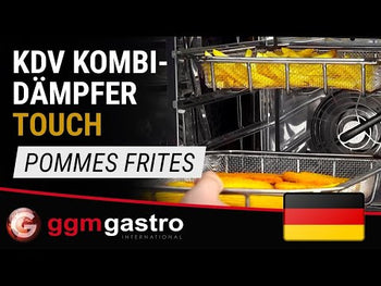 Професионален Електрически Пароконвектомат Компактен - Сензорен - 7x GN 1/1 - вкл. температурна сондa & автоматично измиване