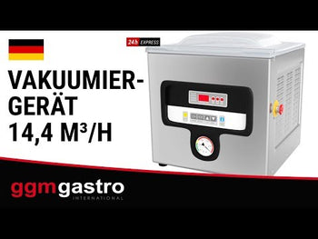 Камерна вакуумна опаковъчна машина - 14.4m³/h - 370W - настолна