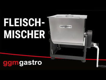 Ръчен миксер за месо - 28l - капацитет до 25kg 22 - мощност 1,1kW - двупосочно въртене (реверс) - включва Месомелачка с охлаждане - капацитет: 450-480kg/ч