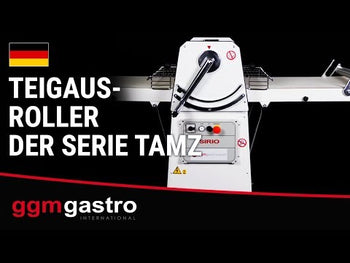 Машина за разточване на тесто - стоящ уред - 750W - лента 2800mm - неръждаема стомана