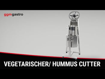 Кутер за хумус - 12l - 3kW - 400V - 600-2800rpm