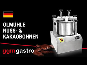 Професионална Електрическа машина за тахан и фъстъчено масло - 0.55kW - 7kg