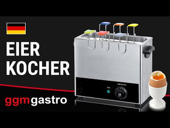 Електрическа яйцеварка - 2,2кW - вкл. 6 кошници за яйца