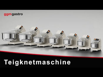 Спирална тестомесачка - 20литра / 13kg - фиксирана глава и фиксиран басан - 400V - за пица и хляб